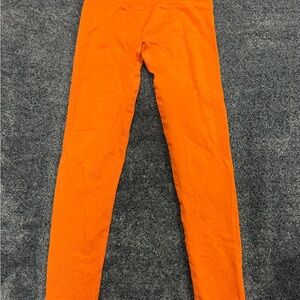 Orange peachybunz Leggings